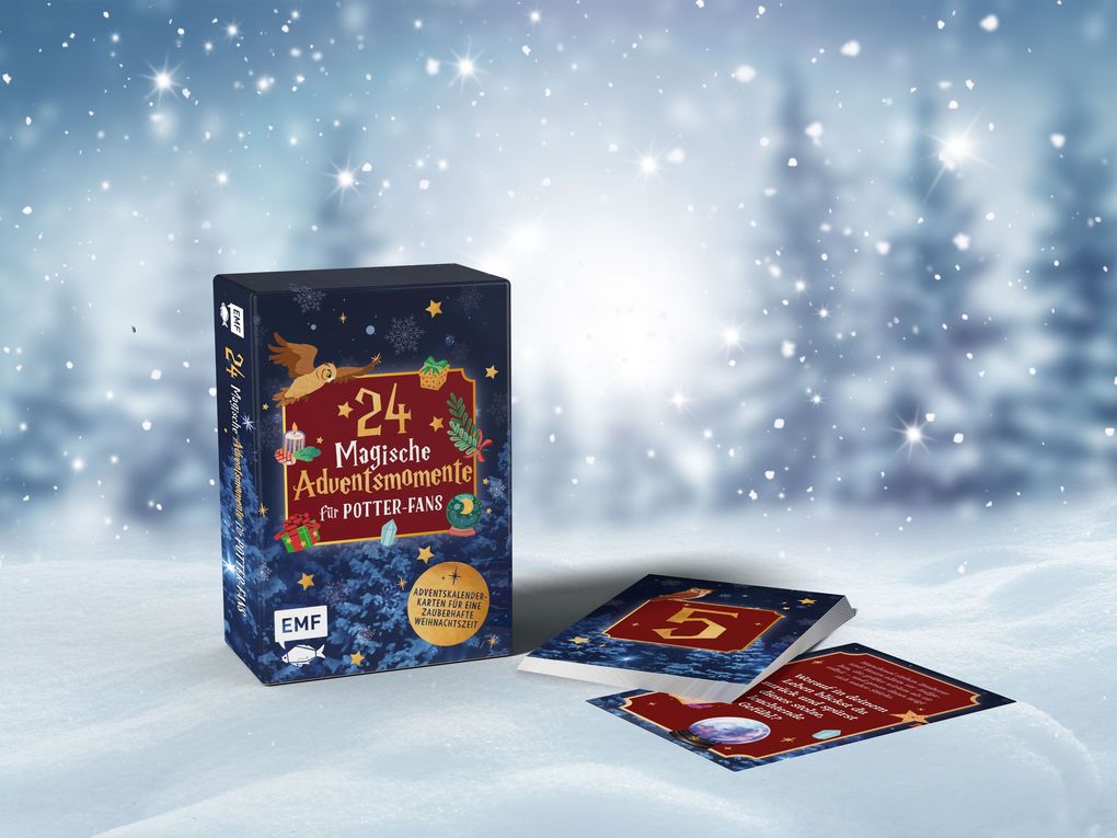 Weitere Ansicht: Adventskalender-Kartenset: 24 magische Momente für Potter-Fans