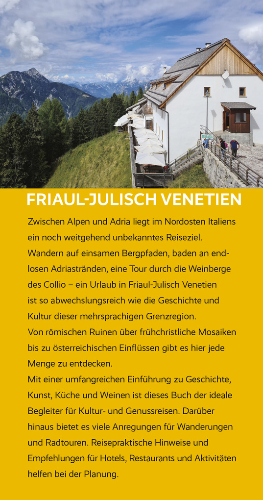 Weitere Ansicht: TRESCHER Reiseführer Friaul - Julisch Venetien | Sabine Herre