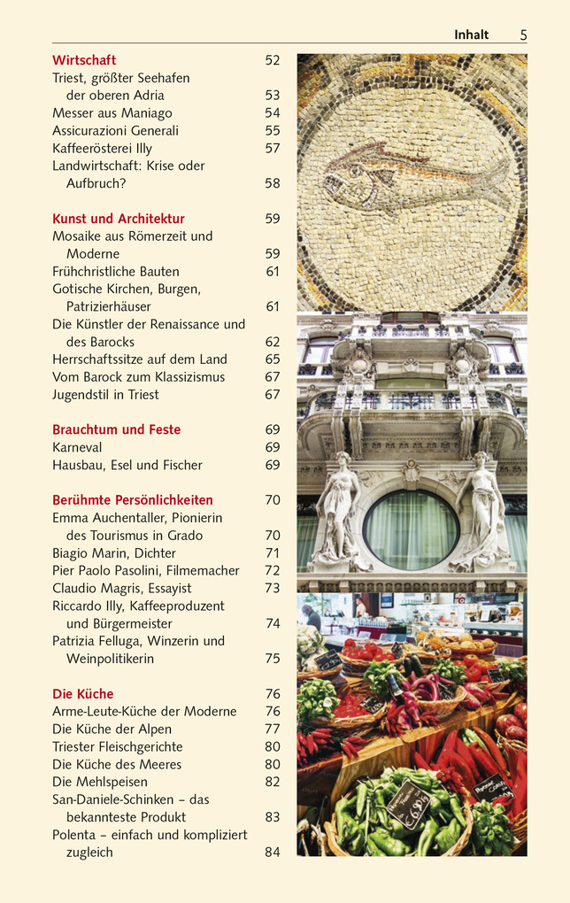 Weitere Ansicht: TRESCHER Reiseführer Friaul - Julisch Venetien | Sabine Herre