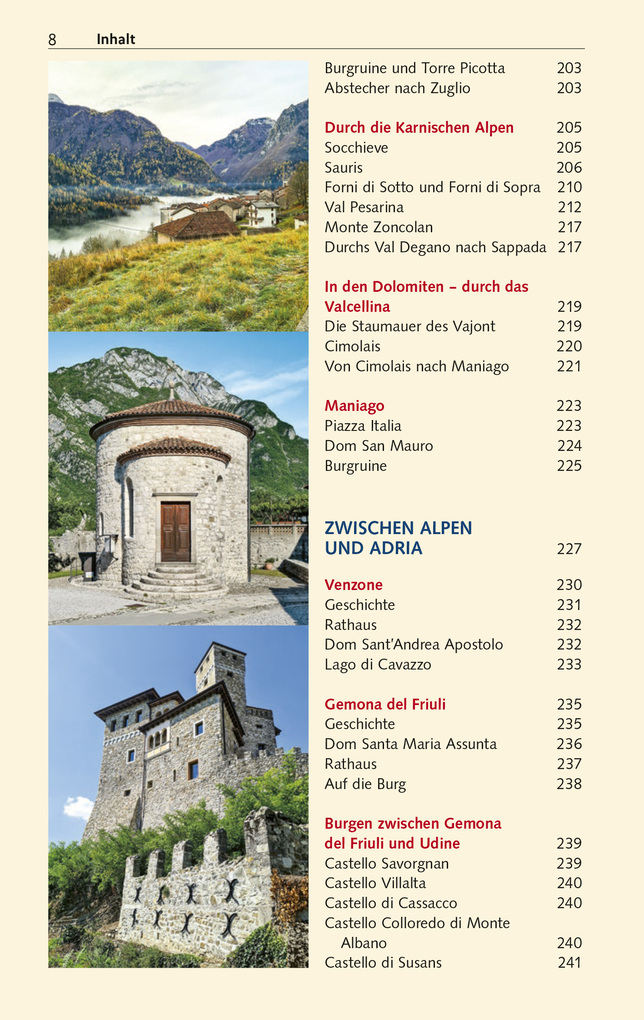 Weitere Ansicht: TRESCHER Reiseführer Friaul - Julisch Venetien | Sabine Herre