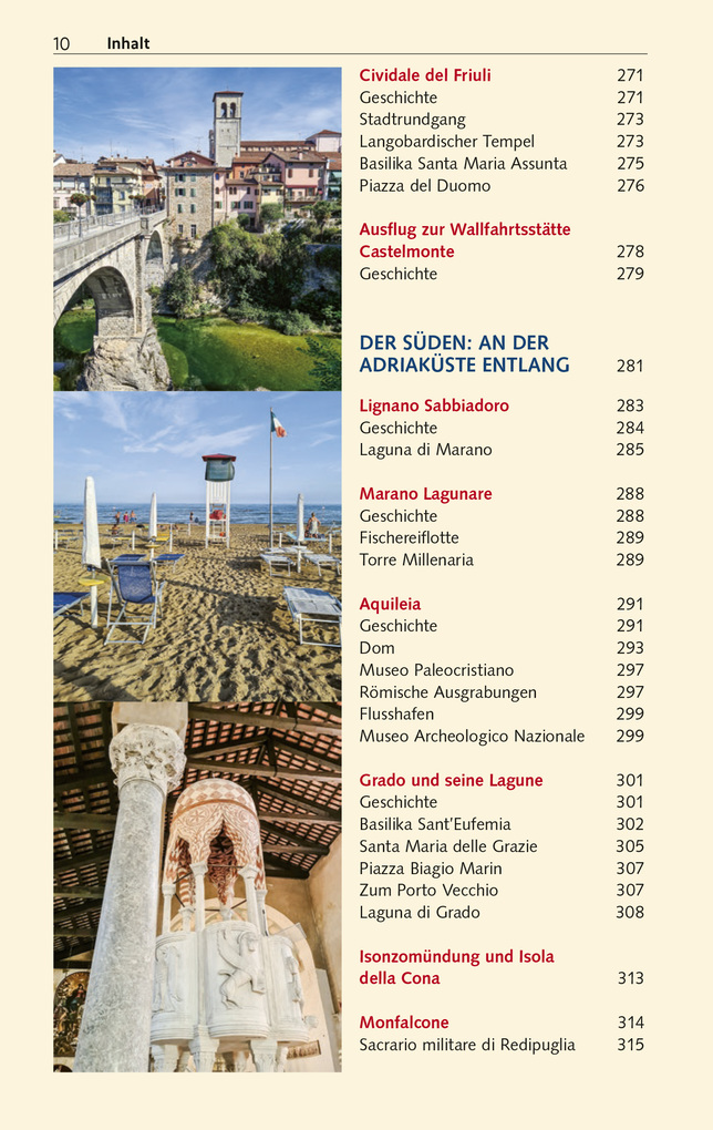 Weitere Ansicht: TRESCHER Reiseführer Friaul - Julisch Venetien | Sabine Herre