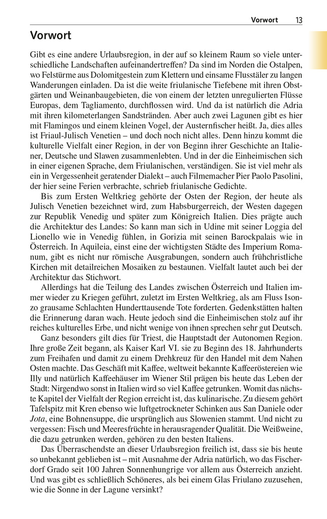 Weitere Ansicht: TRESCHER Reiseführer Friaul - Julisch Venetien | Sabine Herre