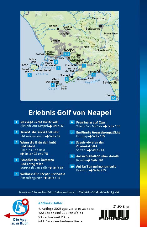 Weitere Ansicht: MICHAEL MÜLLER Reiseführer Golf von Neapel | Andreas Haller
