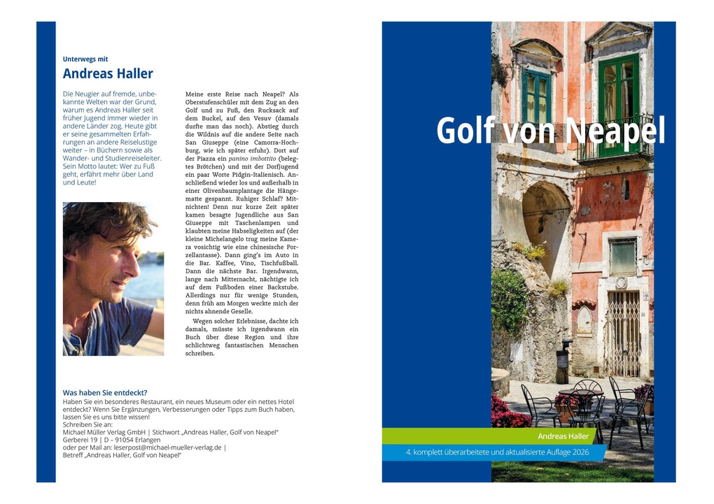 Weitere Ansicht: MICHAEL MÜLLER Reiseführer Golf von Neapel | Andreas Haller