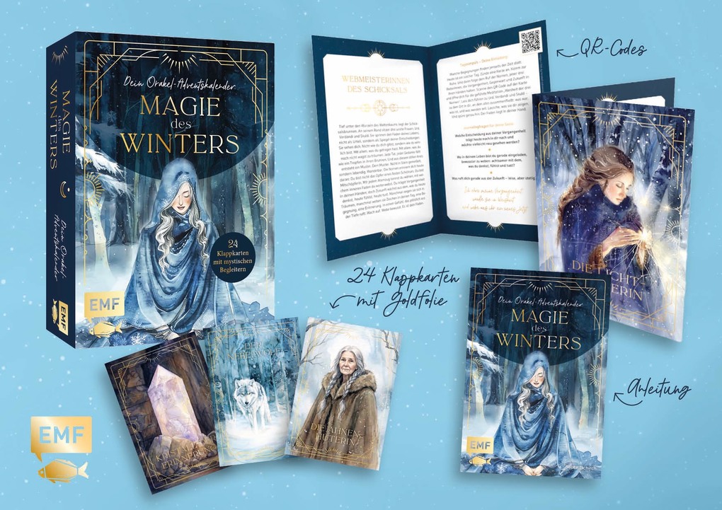 Weitere Ansicht: Orakel-Adventskalender: Magie des Winters | Beate Tschirch