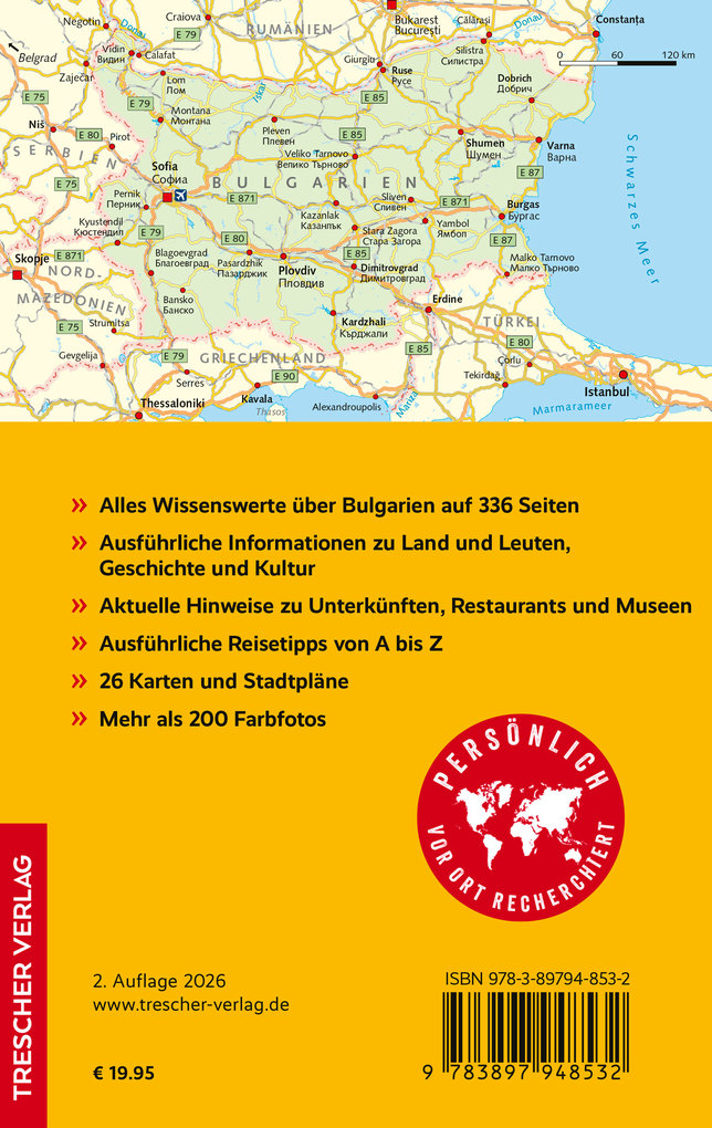 Weitere Ansicht: TRESCHER Reiseführer Bulgarien | Jens Alexis