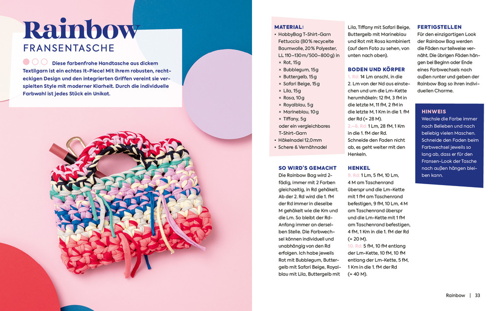 Weitere Ansicht: My Crochet Bag - Handtaschen häkeln | Laura Nötzold