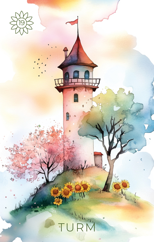 Weitere Ansicht: Summer Serenade Lenormand - 38 Lenormand-Karten und Booklet (DE) | Irene Captijn