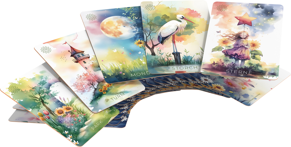 Weitere Ansicht: Summer Serenade Lenormand - 38 Lenormand-Karten und Booklet (DE) | Irene Captijn