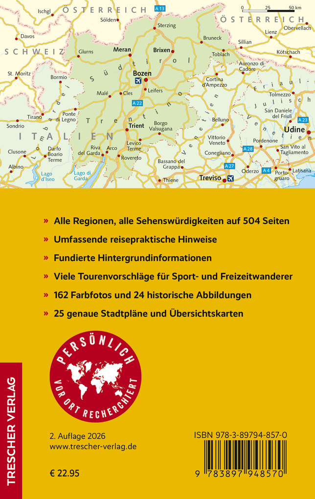 Weitere Ansicht: TRESCHER Reiseführer Südtirol und Trentino | Gunnar Strunz