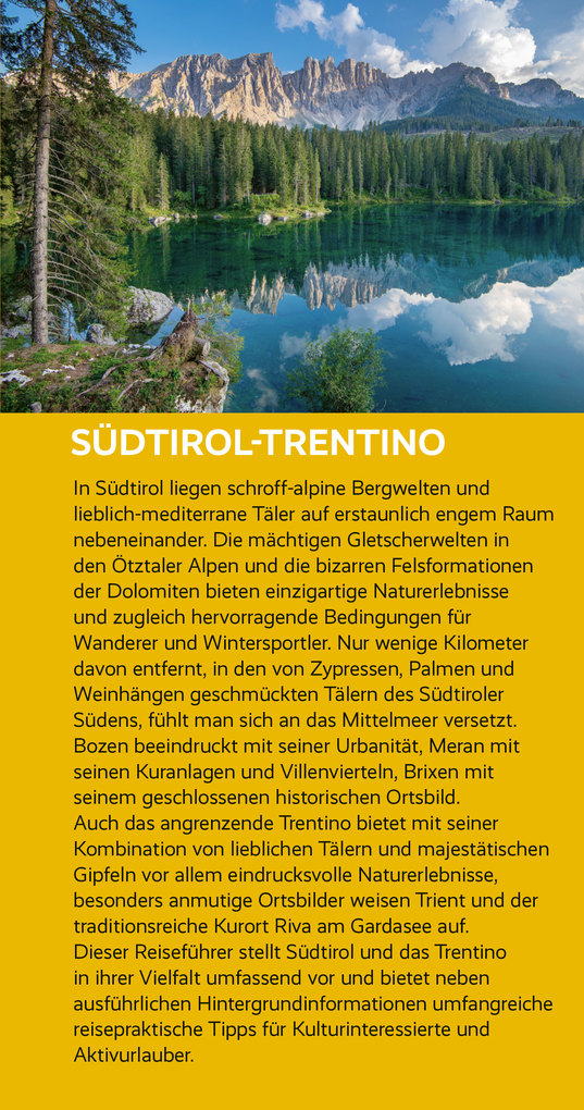 Weitere Ansicht: TRESCHER Reiseführer Südtirol und Trentino | Gunnar Strunz