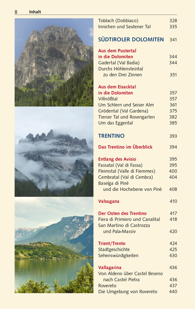 Weitere Ansicht: TRESCHER Reiseführer Südtirol und Trentino | Gunnar Strunz