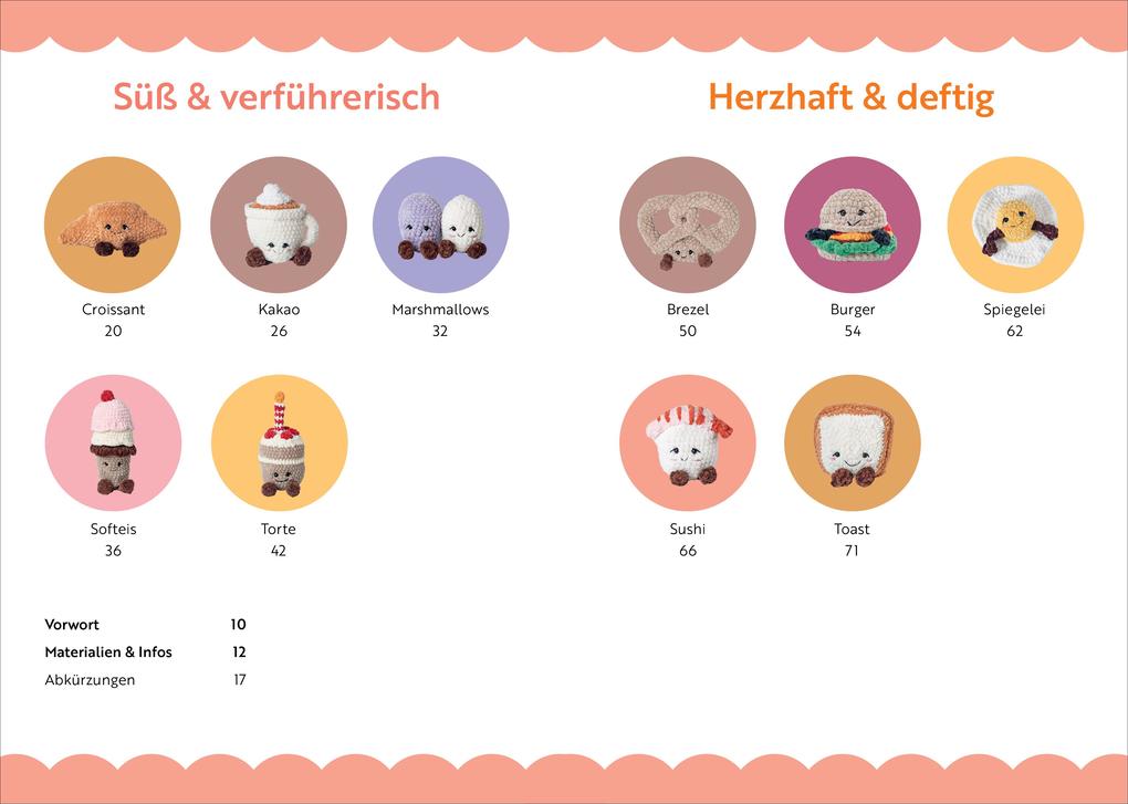 Weitere Ansicht: Supercute Food häkeln | Linda Urbanneck