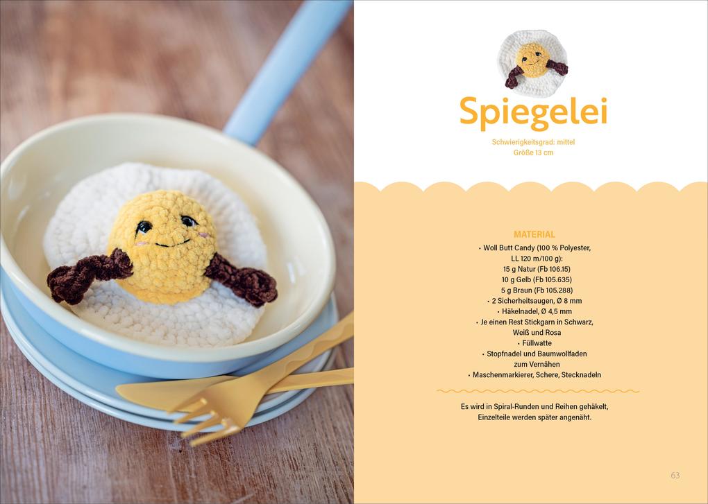 Weitere Ansicht: Supercute Food häkeln | Linda Urbanneck