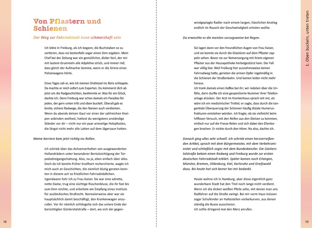 Weitere Ansicht: Nur über meine Speiche | Michael Schophaus