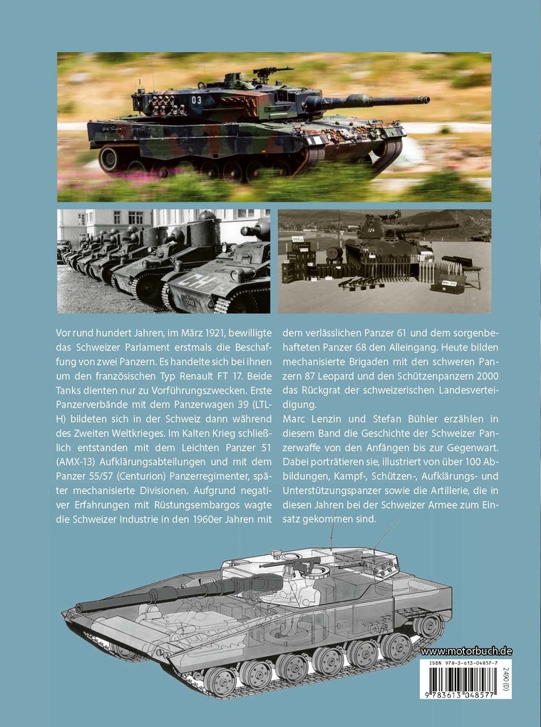 Weitere Ansicht: Panzerfahrzeuge der Schweizer Armee | Marc Lenzin, Stefan Bühler