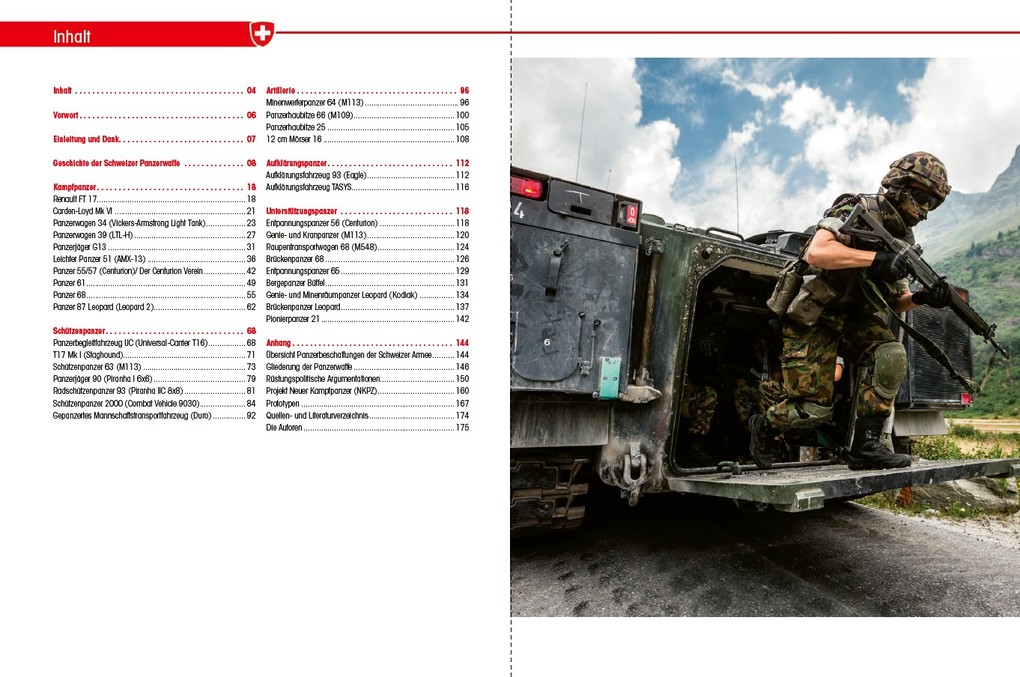 Weitere Ansicht: Panzerfahrzeuge der Schweizer Armee | Marc Lenzin, Stefan Bühler