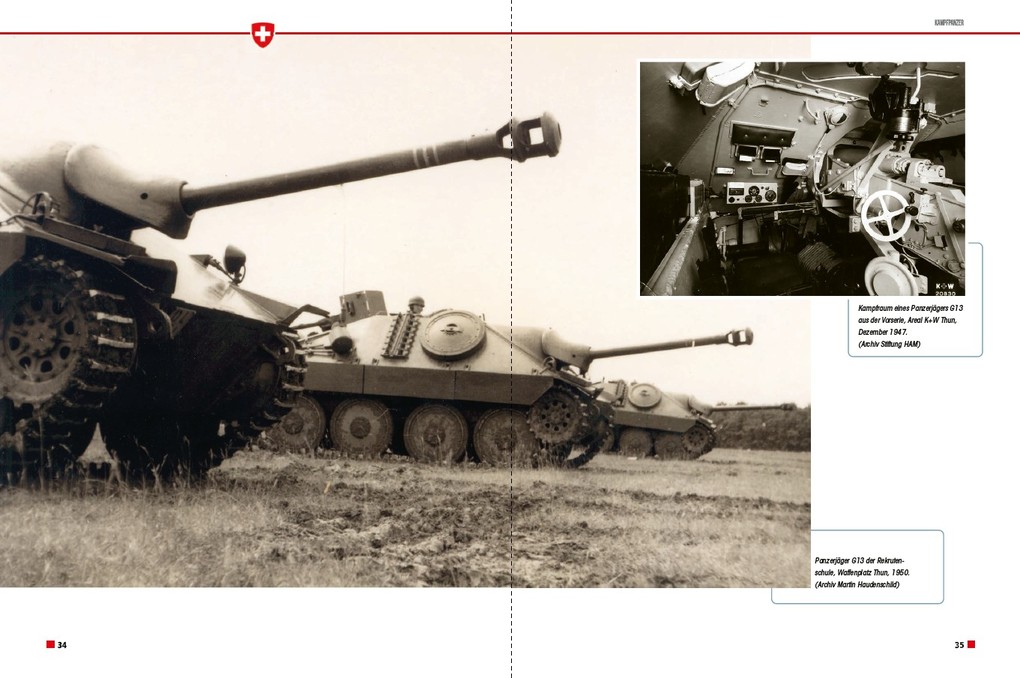Weitere Ansicht: Panzerfahrzeuge der Schweizer Armee | Marc Lenzin, Stefan Bühler