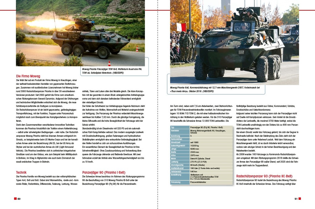 Weitere Ansicht: Panzerfahrzeuge der Schweizer Armee | Marc Lenzin, Stefan Bühler