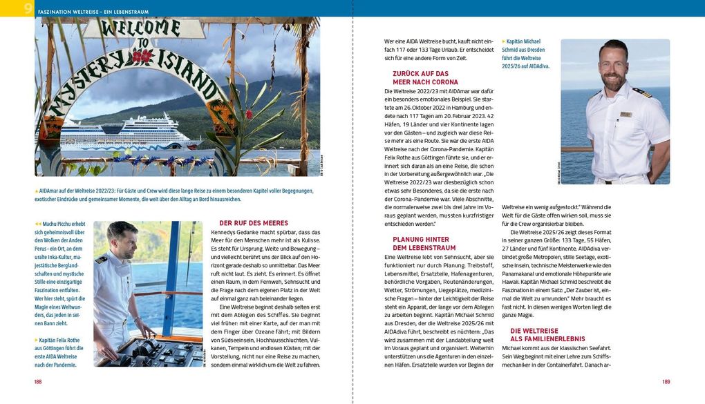 Weitere Ansicht: Die AIDA-Story Schiffe - Menschen - Geschichten | Ingo Bauernfeind