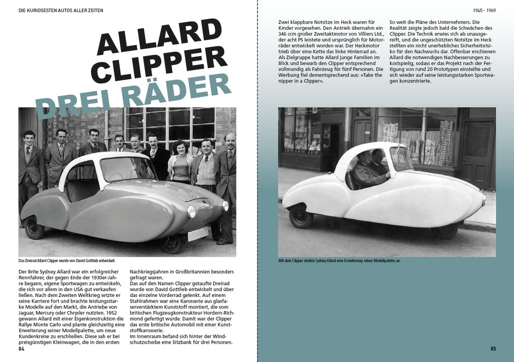 Weitere Ansicht: Die kuriosesten Autos aller Zeiten | Walther Wuttke