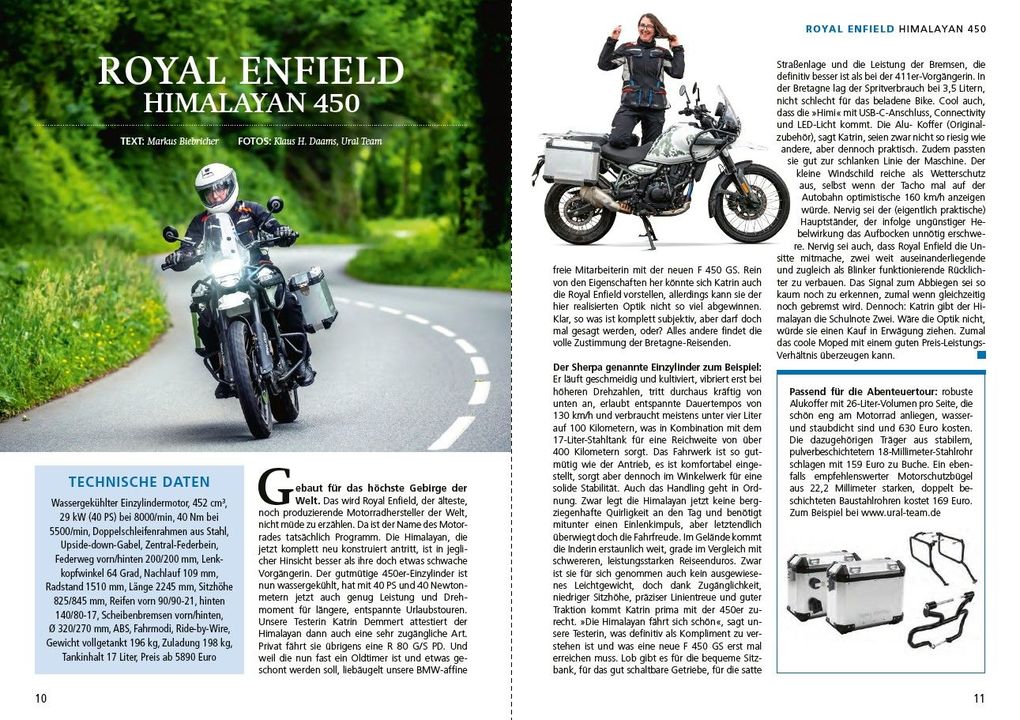 Weitere Ansicht: Ride - Die besten Reisemotorräder: neu & gebraucht | Markus Biebricher