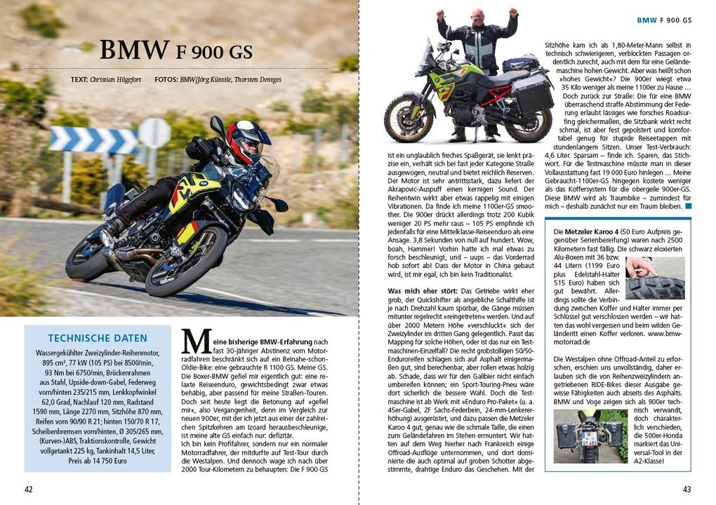 Weitere Ansicht: Ride - Die besten Reisemotorräder: neu & gebraucht | Markus Biebricher