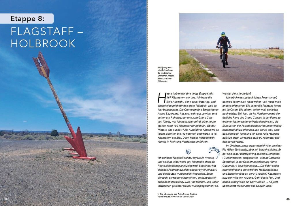 Weitere Ansicht: Mit dem Fahrrad auf der Route 66 | Alexander Bernt