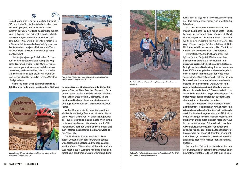 Weitere Ansicht: Mit dem Fahrrad auf der Route 66 | Alexander Bernt
