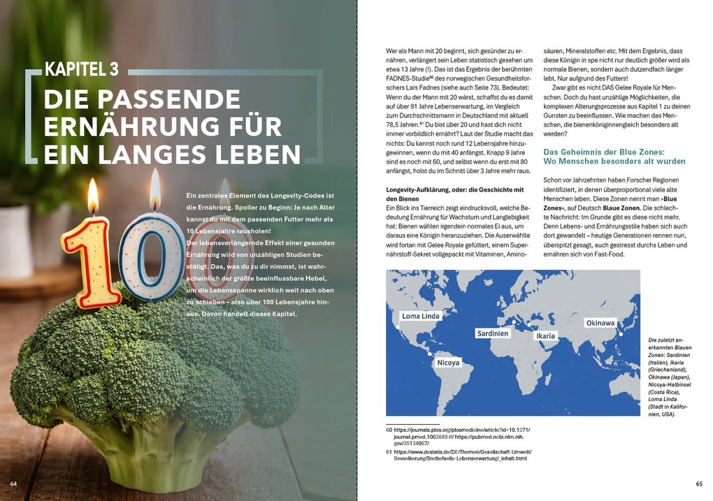 Weitere Ansicht: Der Men's Health Longevity-Code | Oliver Bertram