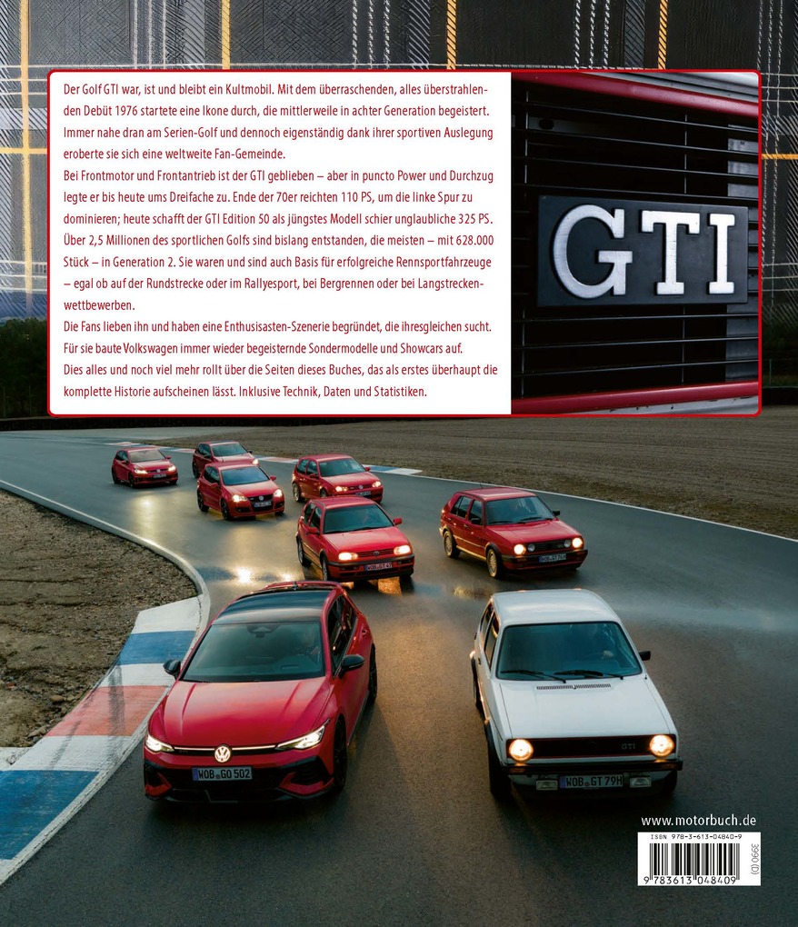 Weitere Ansicht: VW Golf Die GTI-Story | Eberhard Kittler