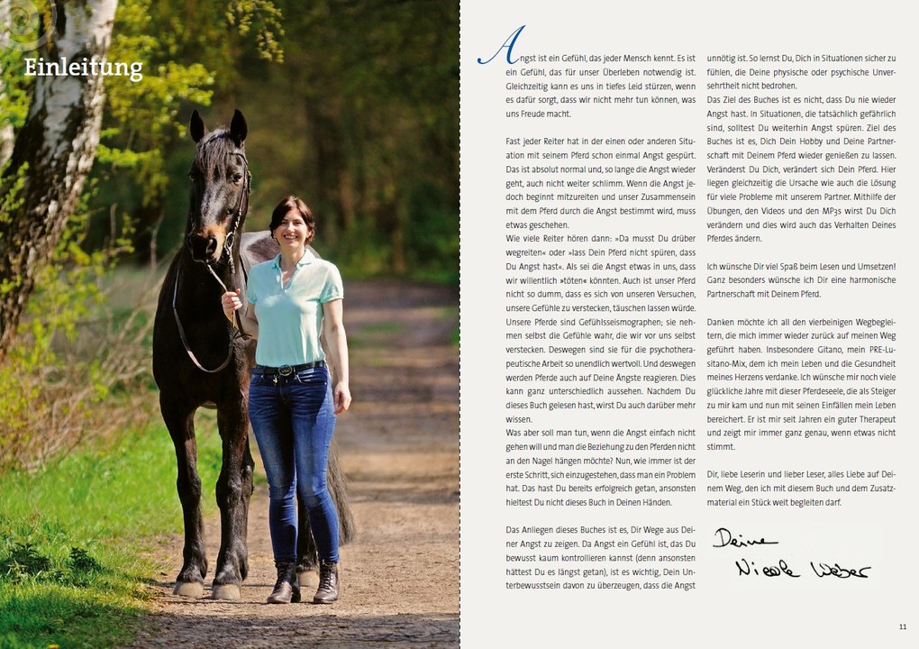 Weitere Ansicht: Equihypnose - Wege aus der Angst beim Reiten | Nicole Weber