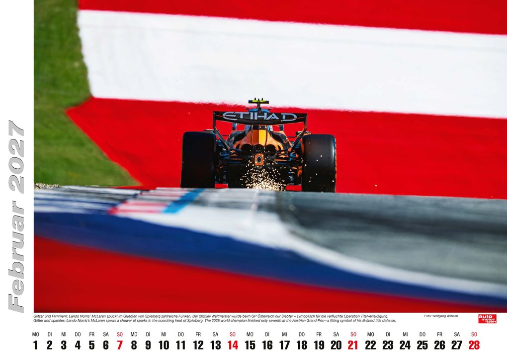 Weitere Ansicht: Formel 1 Kalender 2027