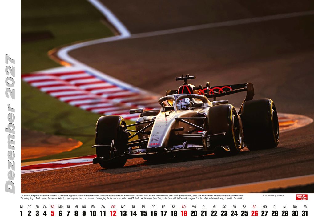 Weitere Ansicht: Formel 1 Kalender 2027