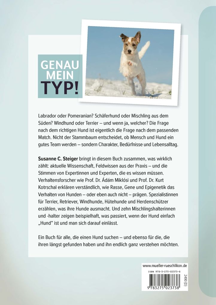 Weitere Ansicht: Genau mein Typ! | Susanne C. Steiger
