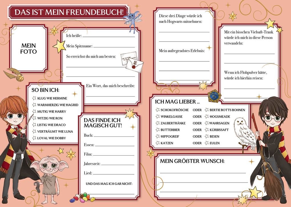 Weitere Ansicht: Harry Potter: Meine Freunde | Panini