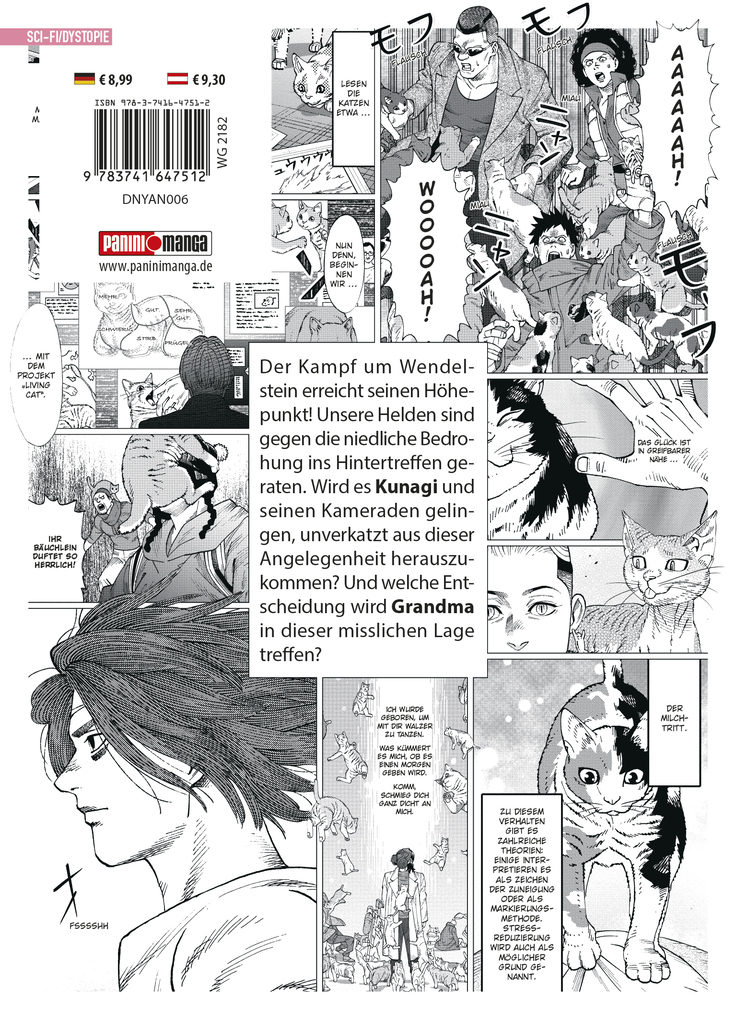 Weitere Ansicht: Night of the Living Cat 06 - I am Neko | Hawkman, Mecha-Roots