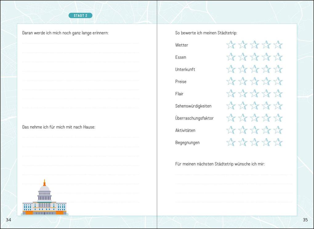 Weitere Ansicht: Reisetagebuch - Städtetrips