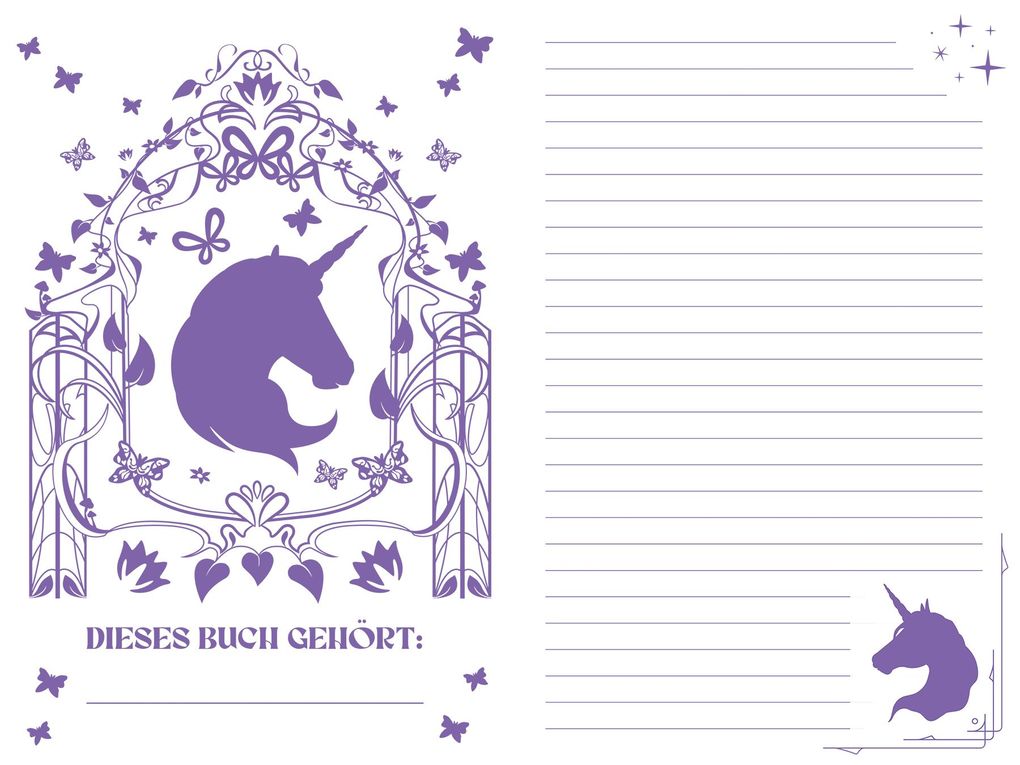 Weitere Ansicht: Unicorn Academy: Notizbuch | Panini