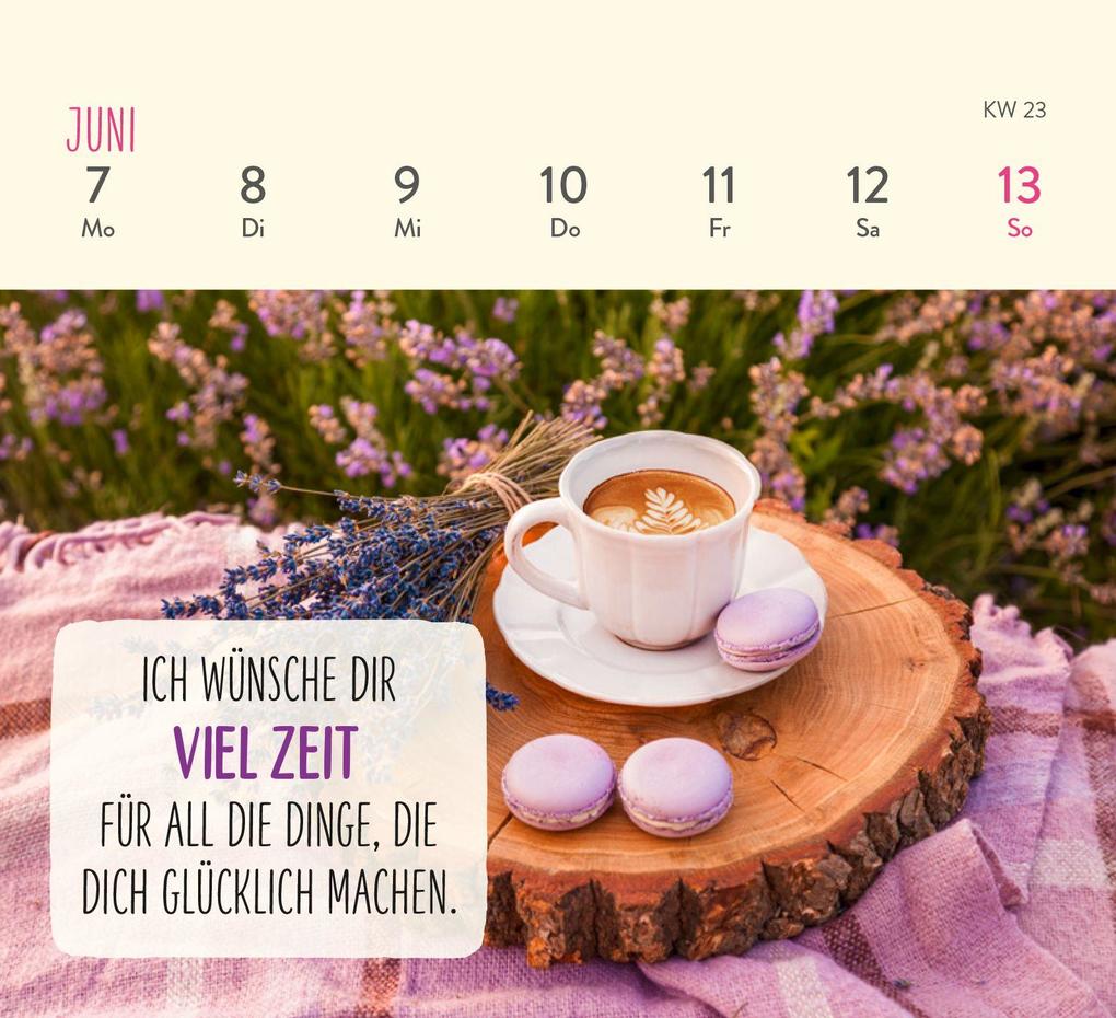 Weitere Ansicht: Mini-Wochenkalender 2027: Herzenswünsche für dich