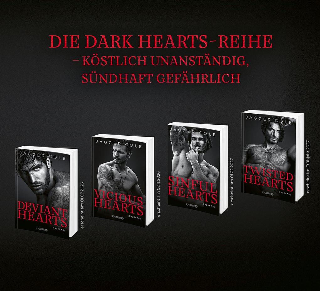 Weitere Ansicht: Deviant Hearts (Deutsche Ausgabe) | Jagger Cole