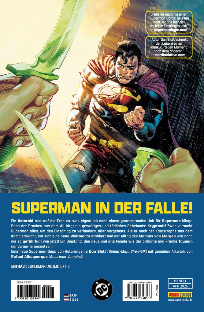 Weitere Ansicht: Superman Unlimited | Dan Slott, Rafael Albuquerque