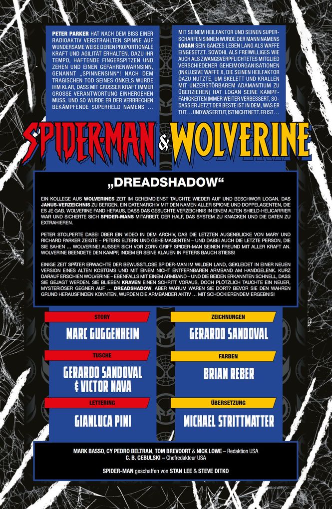 Weitere Ansicht: Spider-Man & Wolverine | Marc Guggenheim, Kaare Andrews, Gerado Sandoval