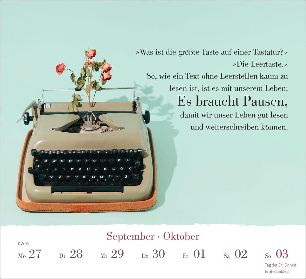 Weitere Ansicht: Wochenkalender 2027: Mutig leben | Melanie Wolfers