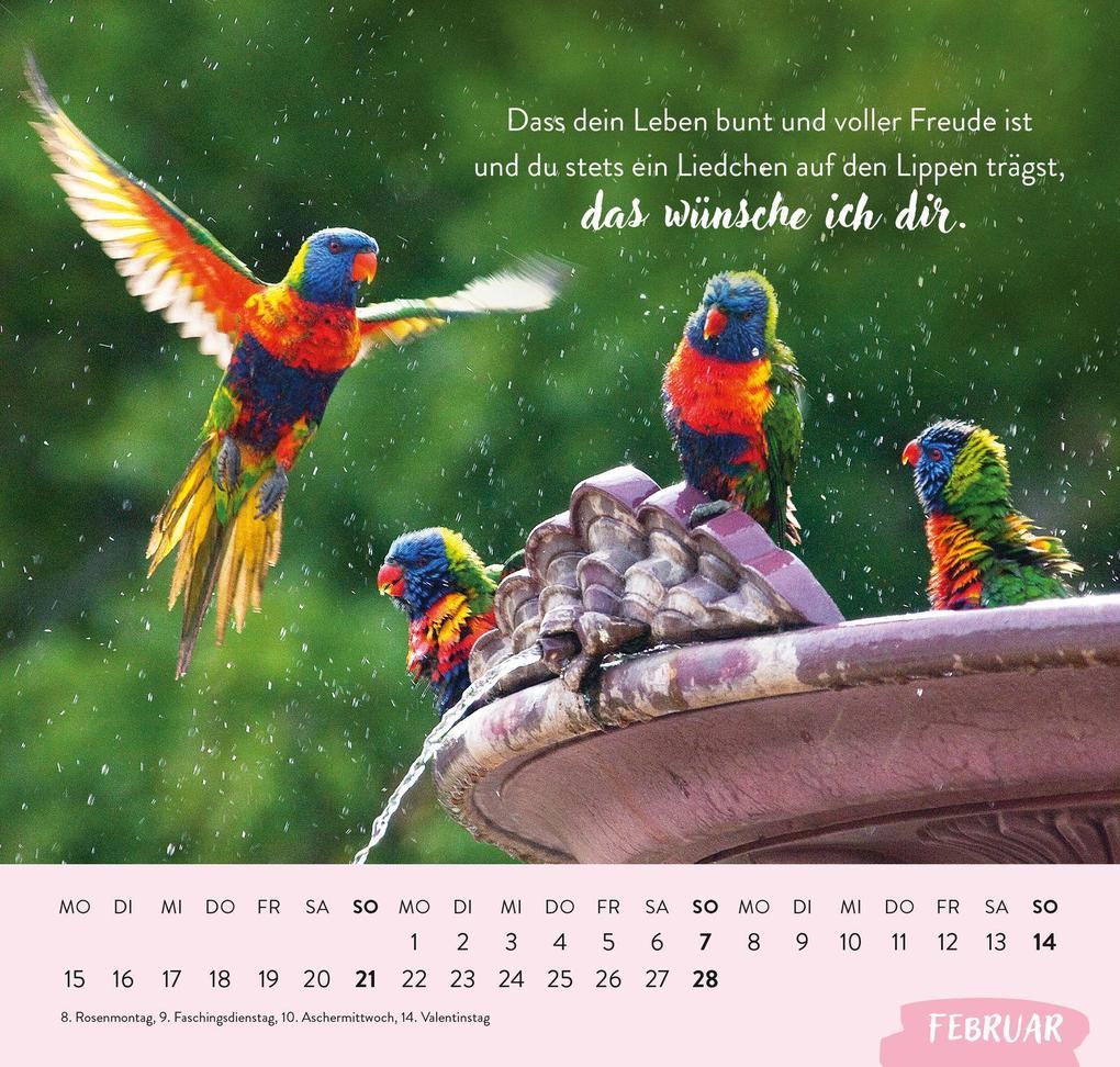 Weitere Ansicht: Wandkalender 2027: Was ich dir von Herzen wünsche