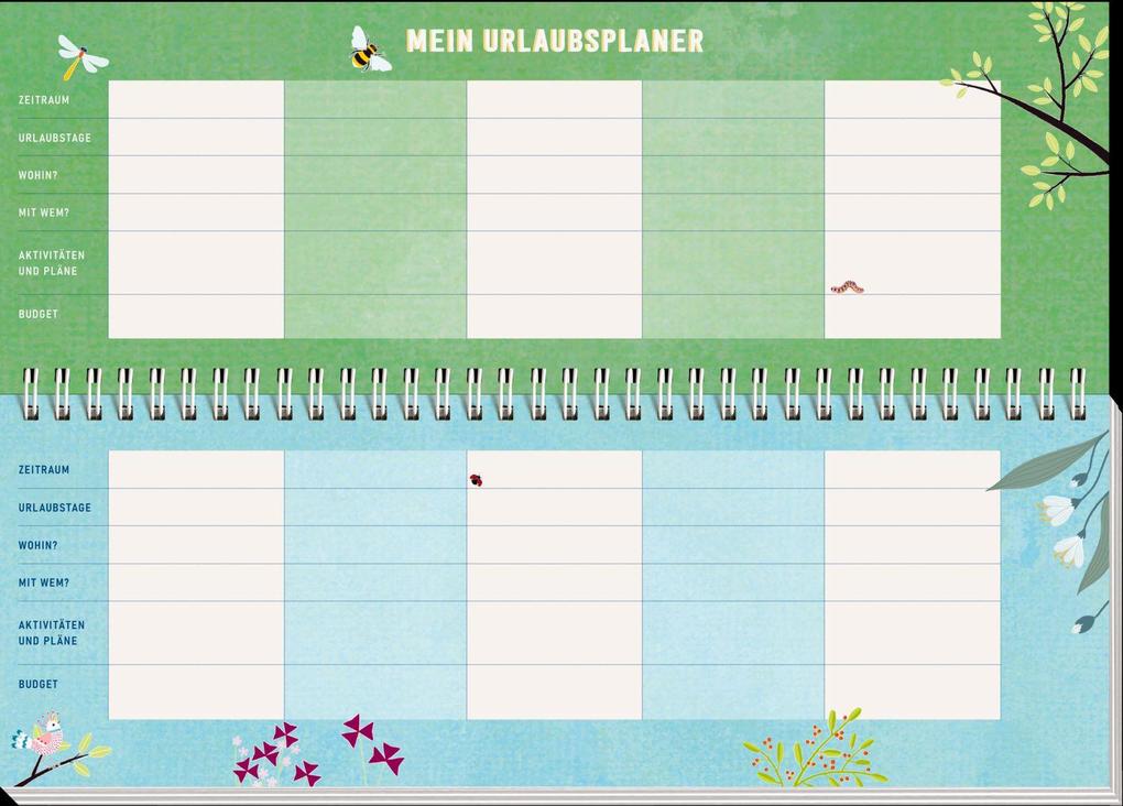 Weitere Ansicht: Tischkalender 2027 quer: Lebe wild und voller Wunder