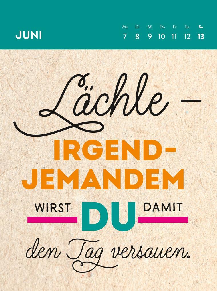 Weitere Ansicht: Wochenkalender 2027: Ich atme ein, ich raste aus