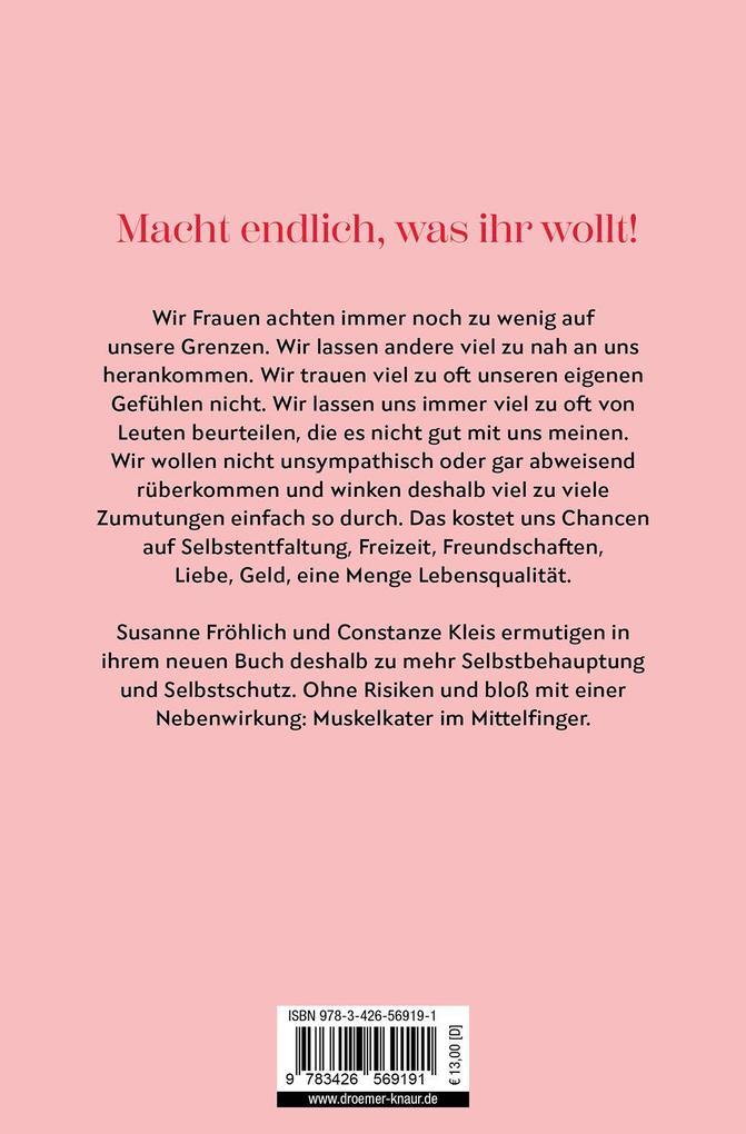 Weitere Ansicht: Halte den Kopf hoch und den Mittelfinger höher | Susanne Fröhlich, Constanze Kleis