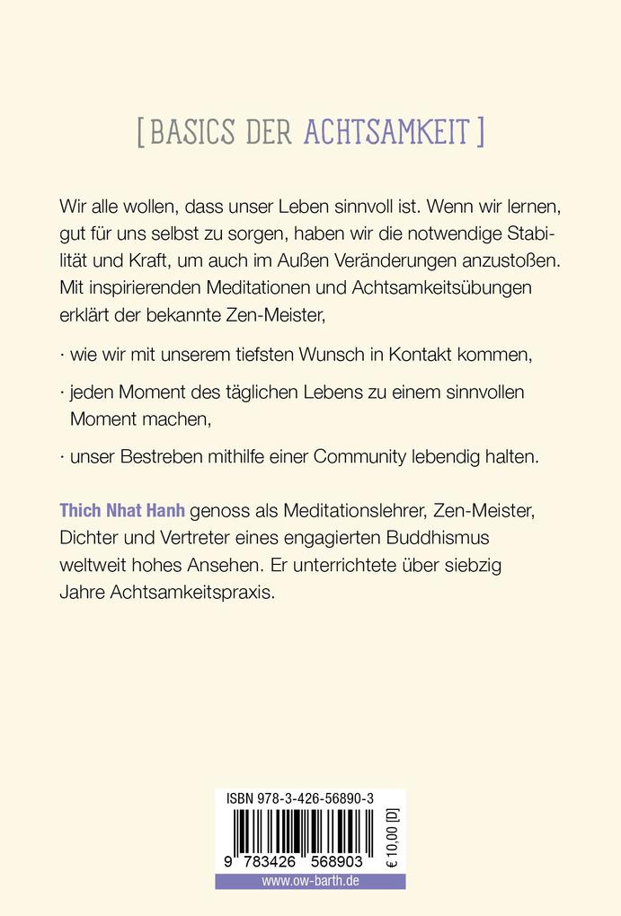 Weitere Ansicht: Einfach sinnvoll | Thich Nhat Hanh