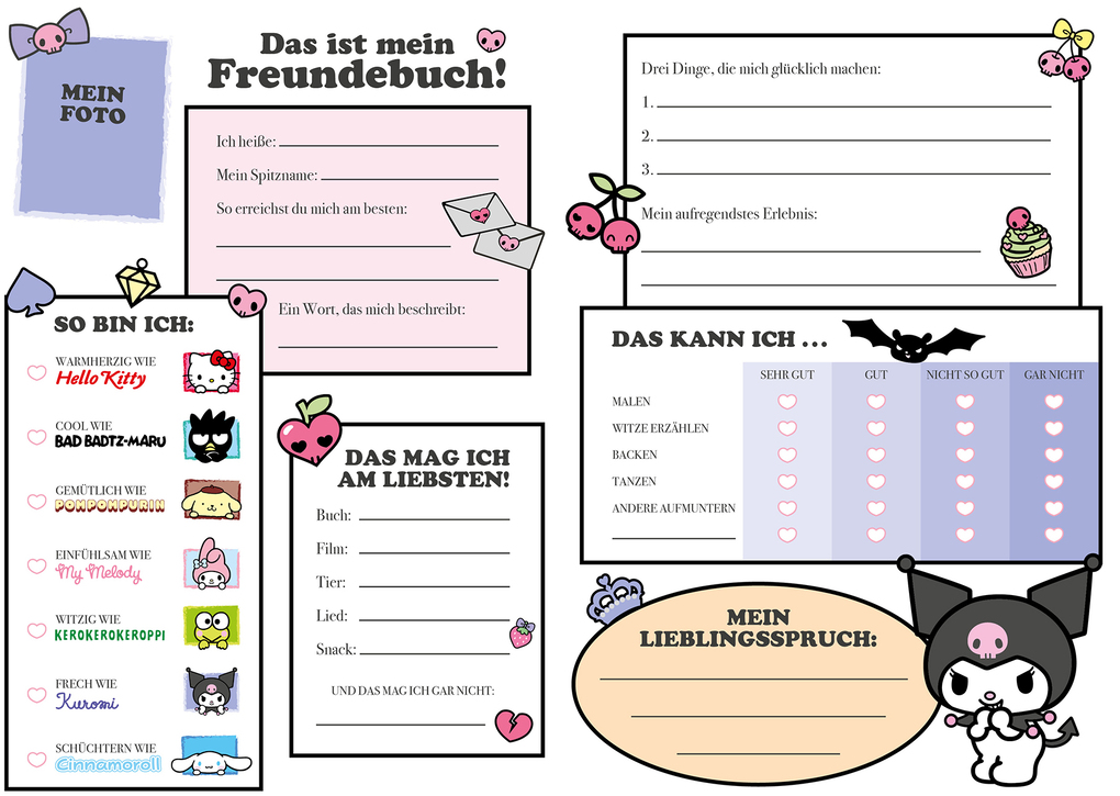 Weitere Ansicht: Hello Kitty and Friends: Meine Freunde